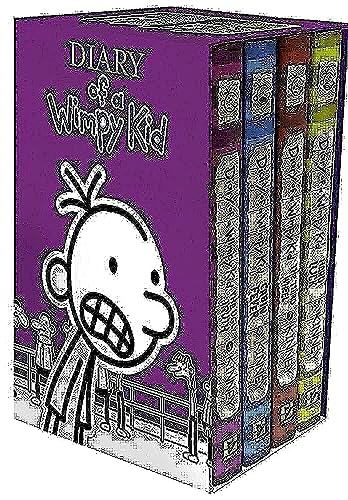 Diary of a Wimpy Kid Box of Books 5-8